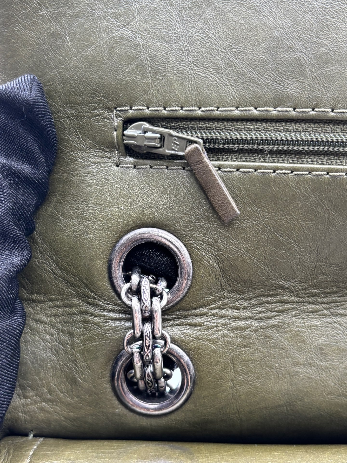 Chanel - 2.55 - Leather - Green - (medium)