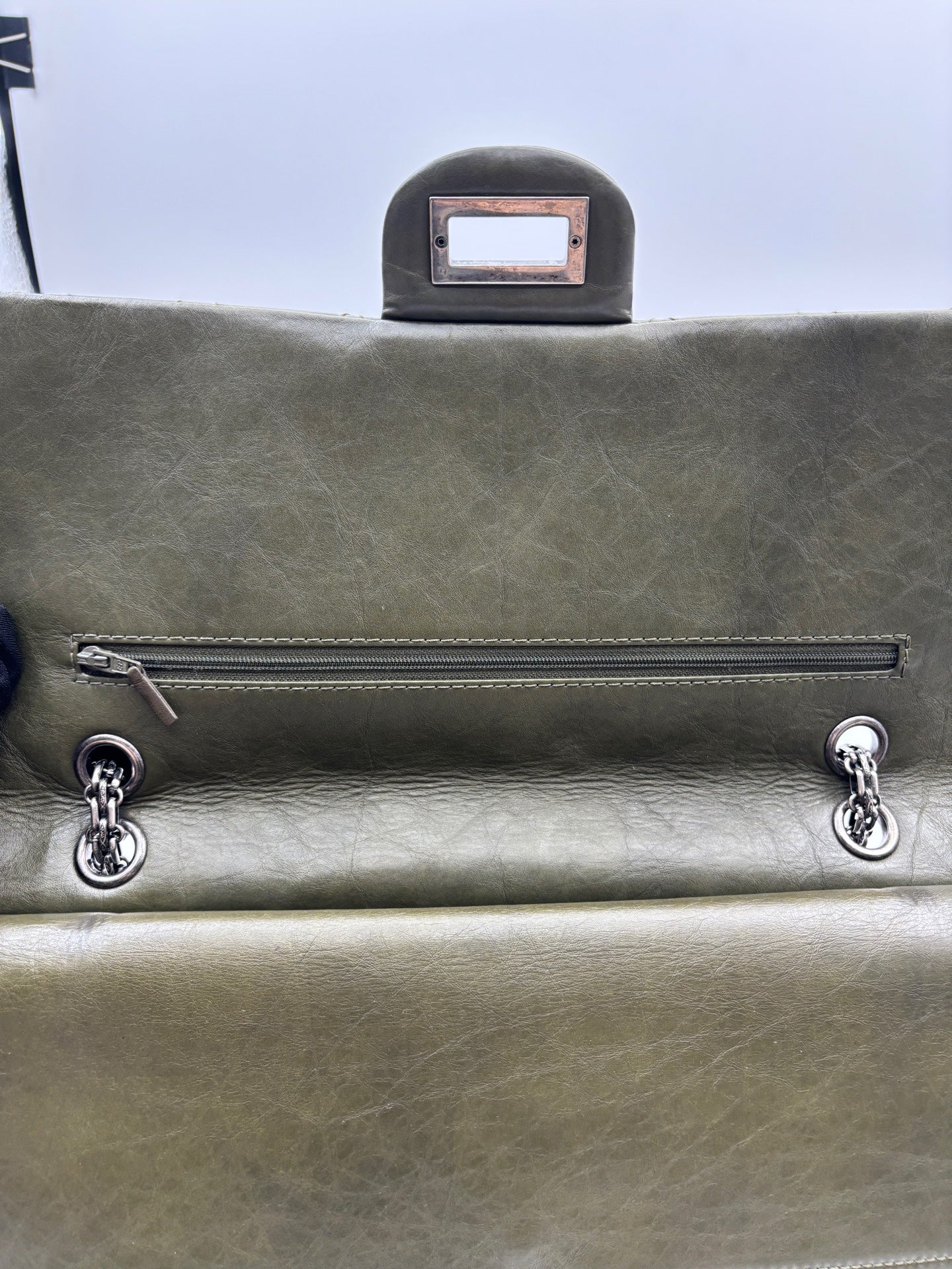 Chanel - 2.55 - Leather - Green - (medium)