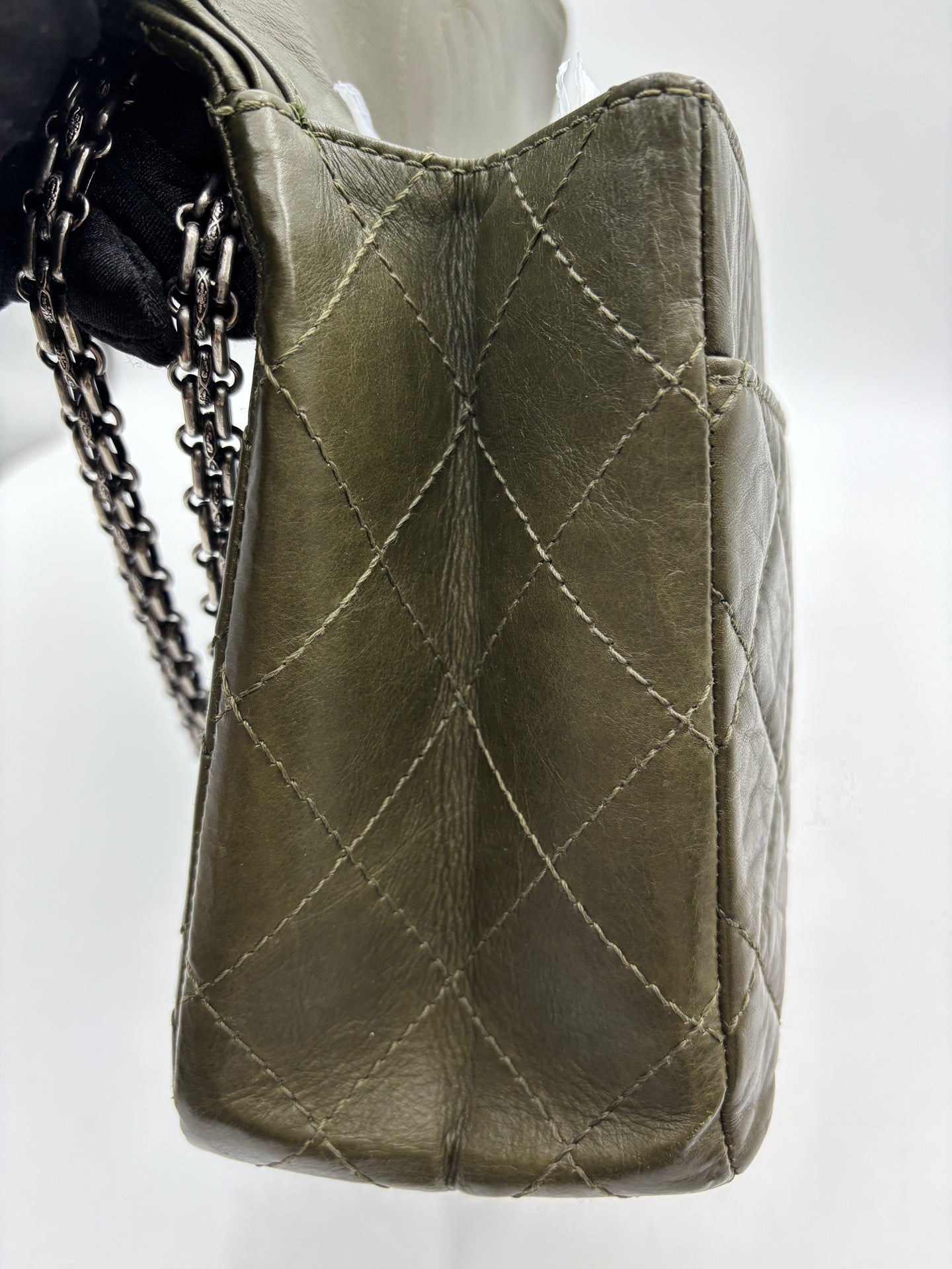 Chanel - 2.55 - Leather - Green - (medium)