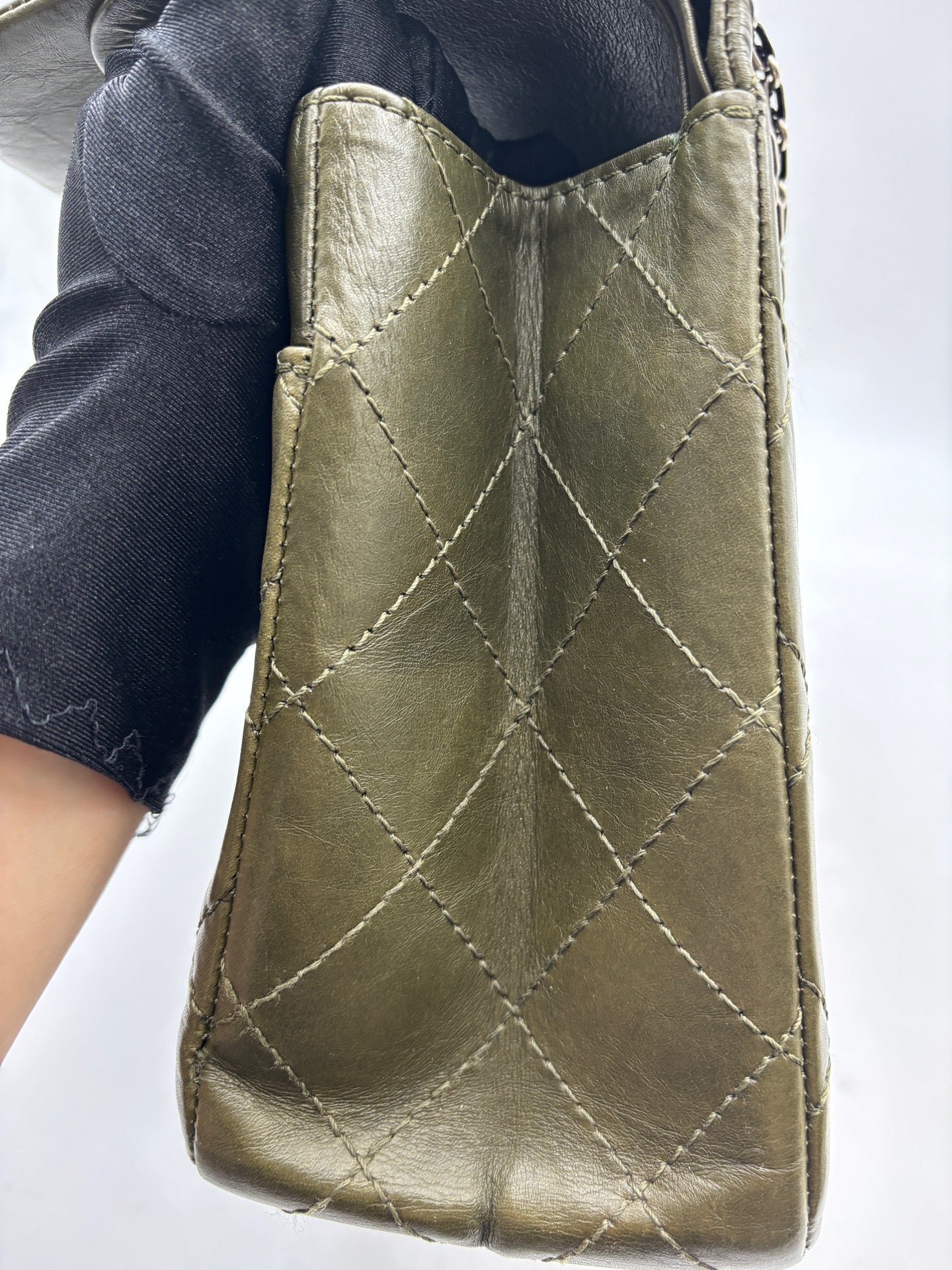 Chanel - 2.55 - Leather - Green - (medium)