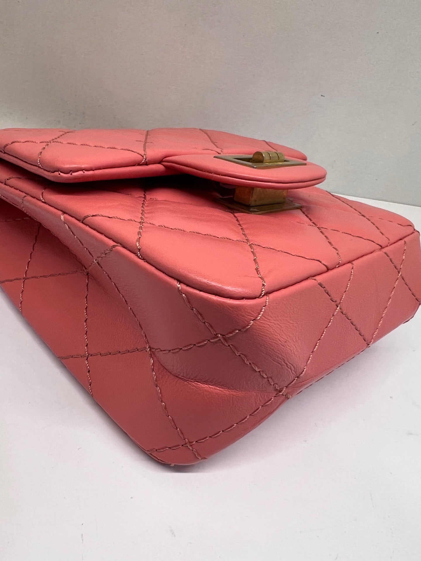 Chanel - 2.55 - Leather - Pink - (mini)