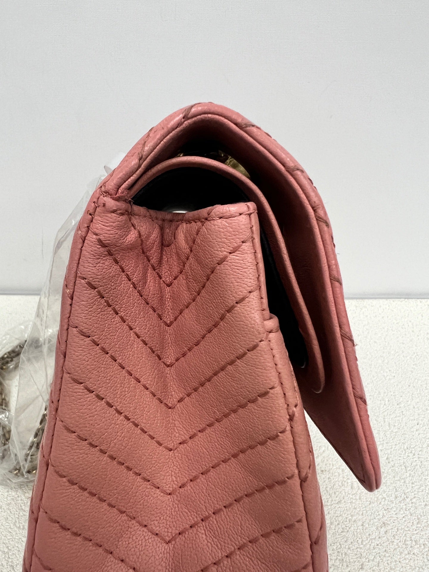 Chanel - 2.55 - Leather - Pink - (small)