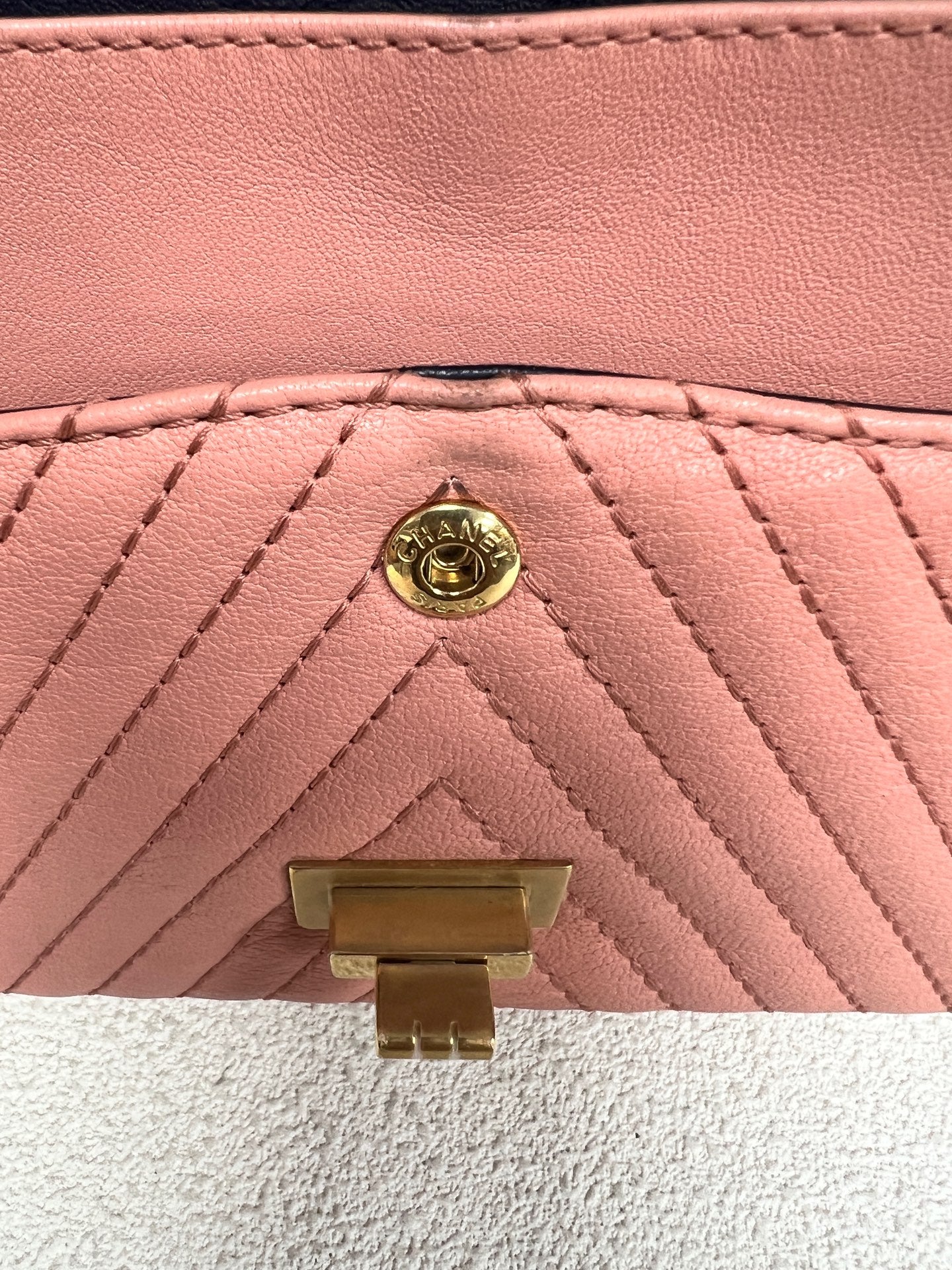 Chanel - 2.55 - Leather - Pink - (small)