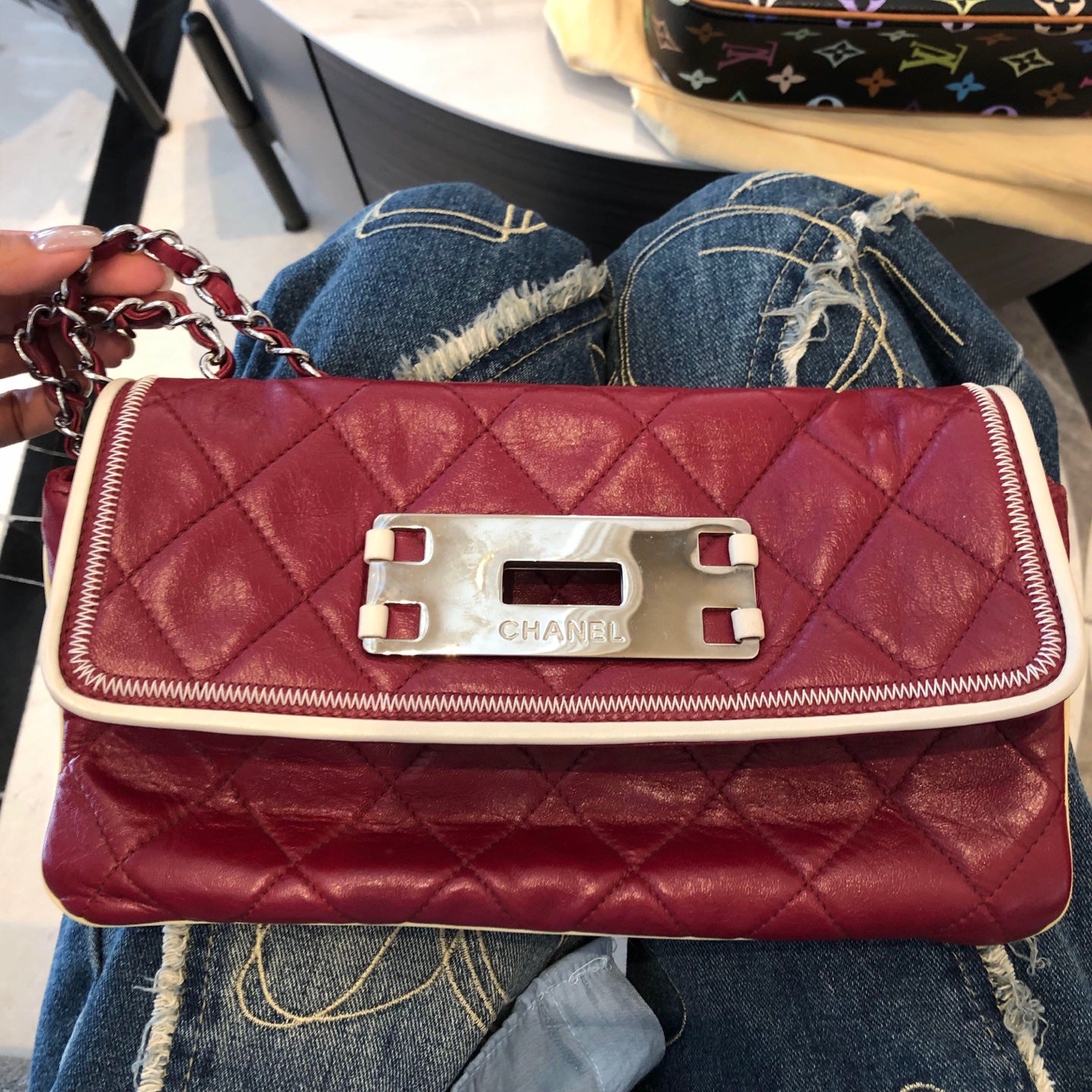 Chanel - 2.55 - Leather - Red - (medium)