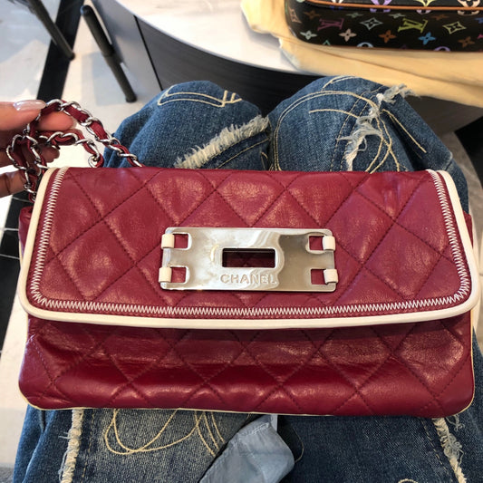 Chanel - 2.55 - Leather - Red - (medium)