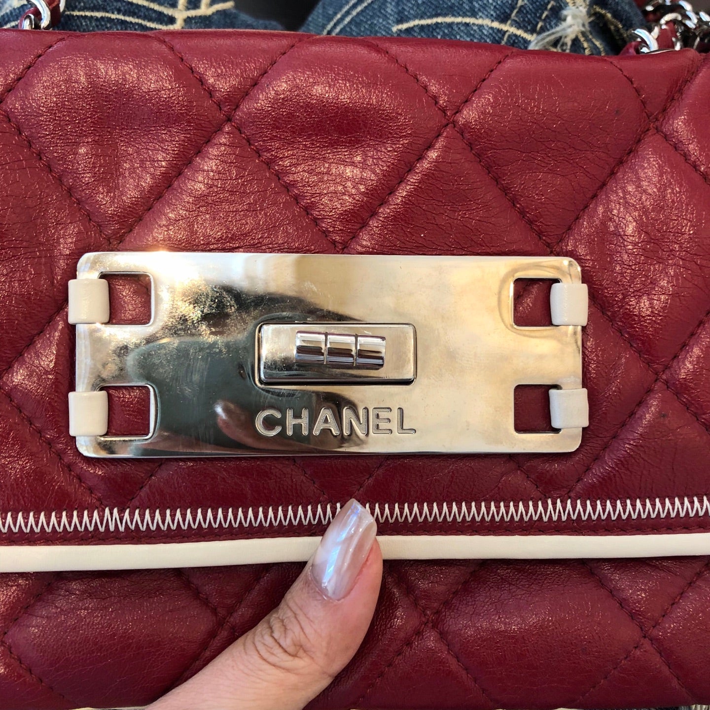 Chanel - 2.55 - Leather - Red - (medium)