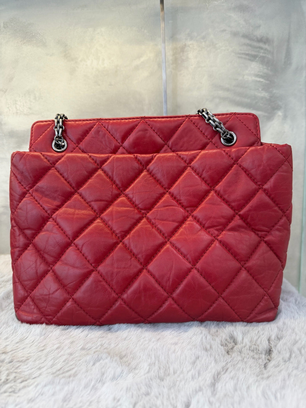 Chanel - 2.55 - Leather - Red - (medium)