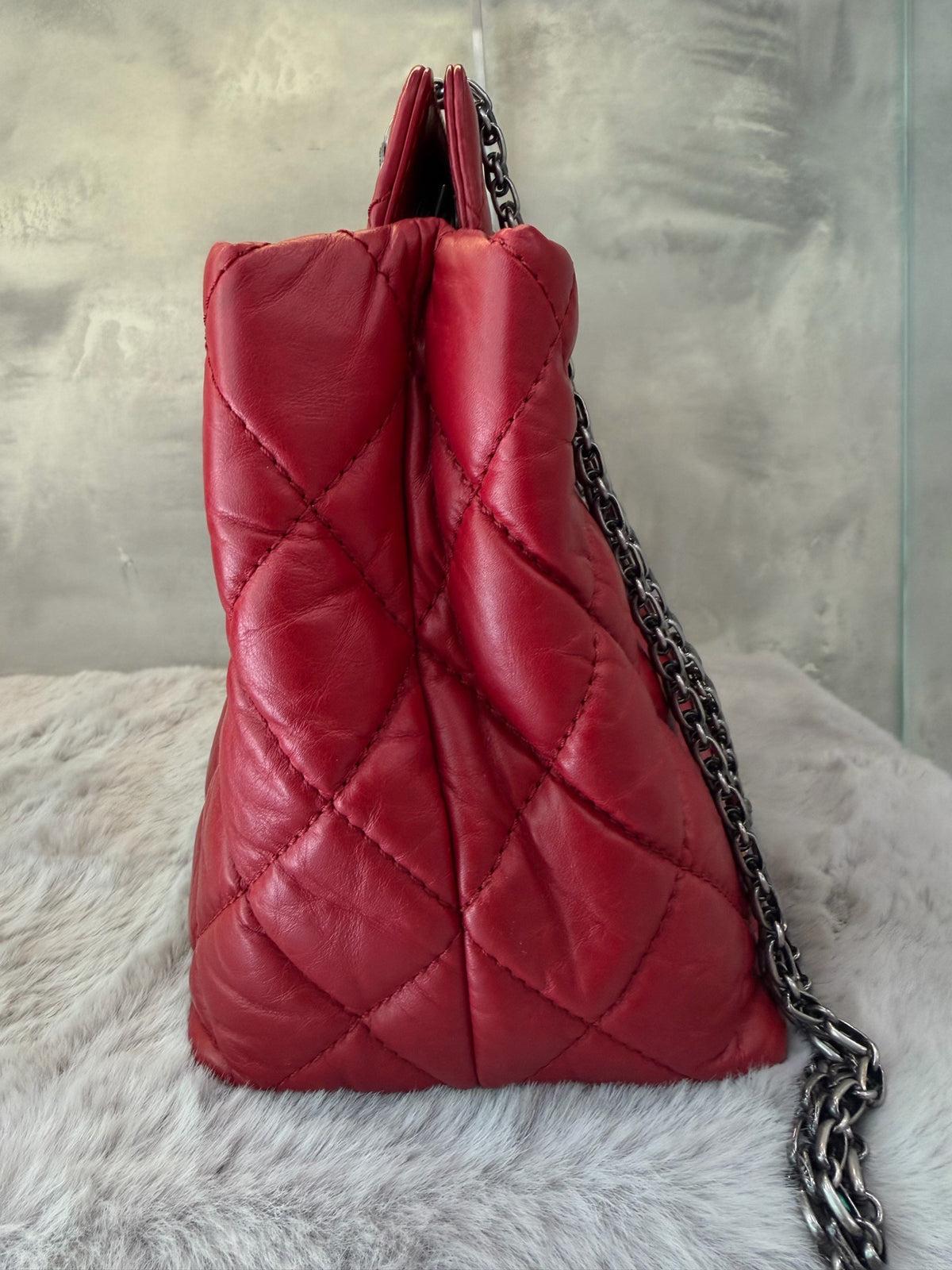 Chanel - 2.55 - Leather - Red - (medium)