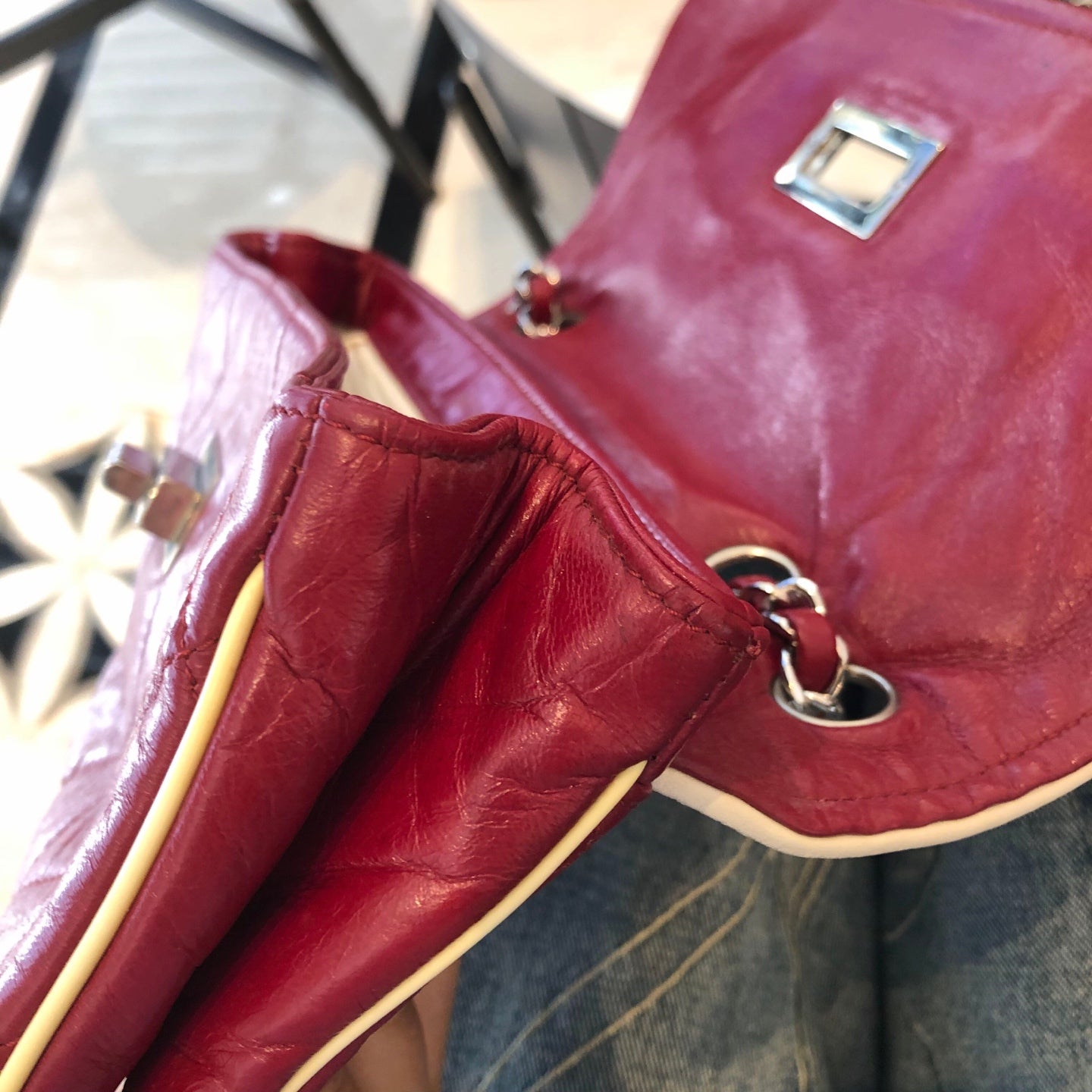 Chanel - 2.55 - Leather - Red - (medium)