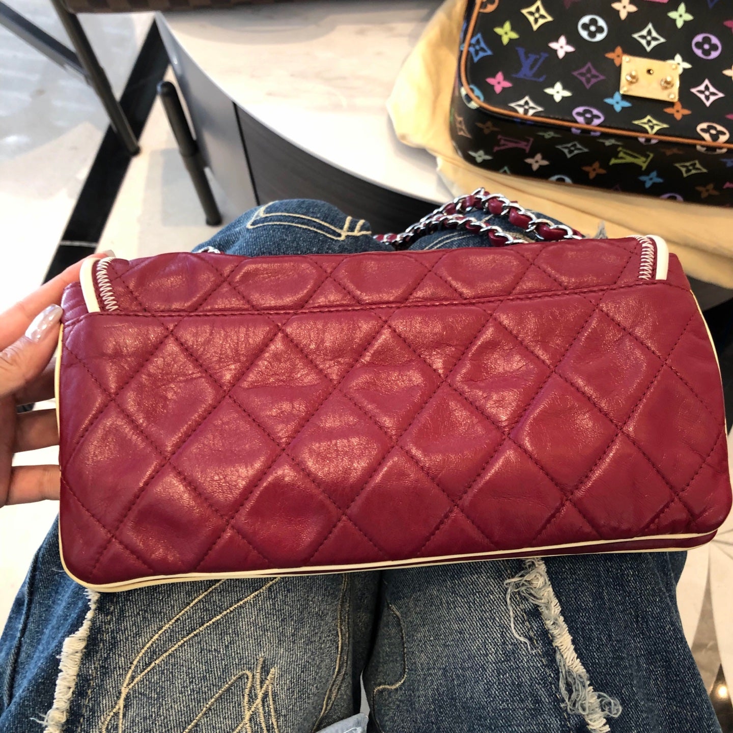 Chanel - 2.55 - Leather - Red - (medium)