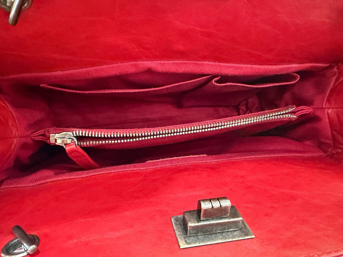 Chanel - 2.55 - Leather - Red - (medium)