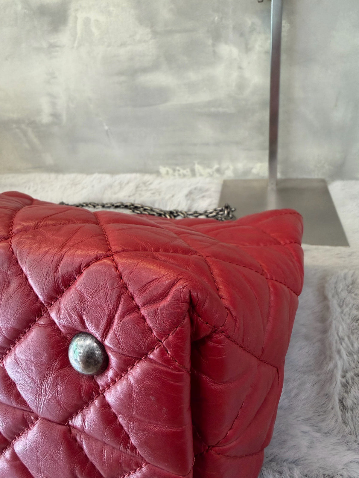 Chanel - 2.55 - Leather - Red - (medium)