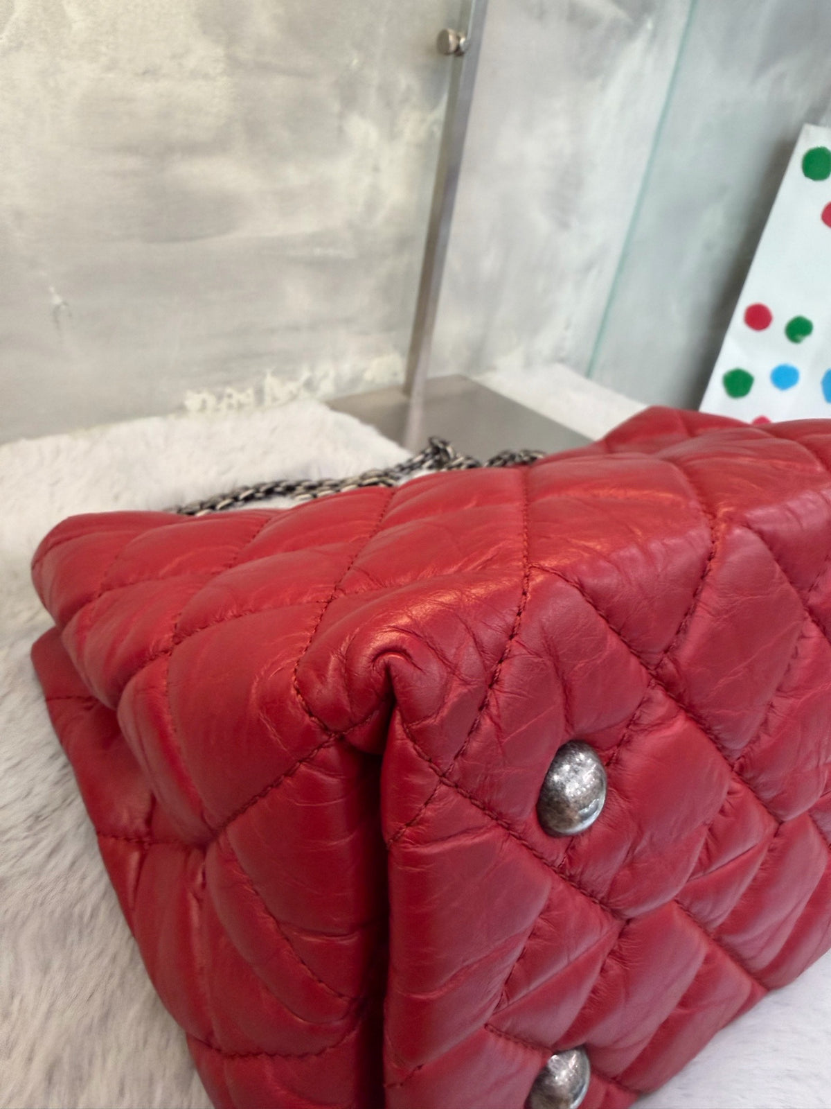 Chanel - 2.55 - Leather - Red - (medium)