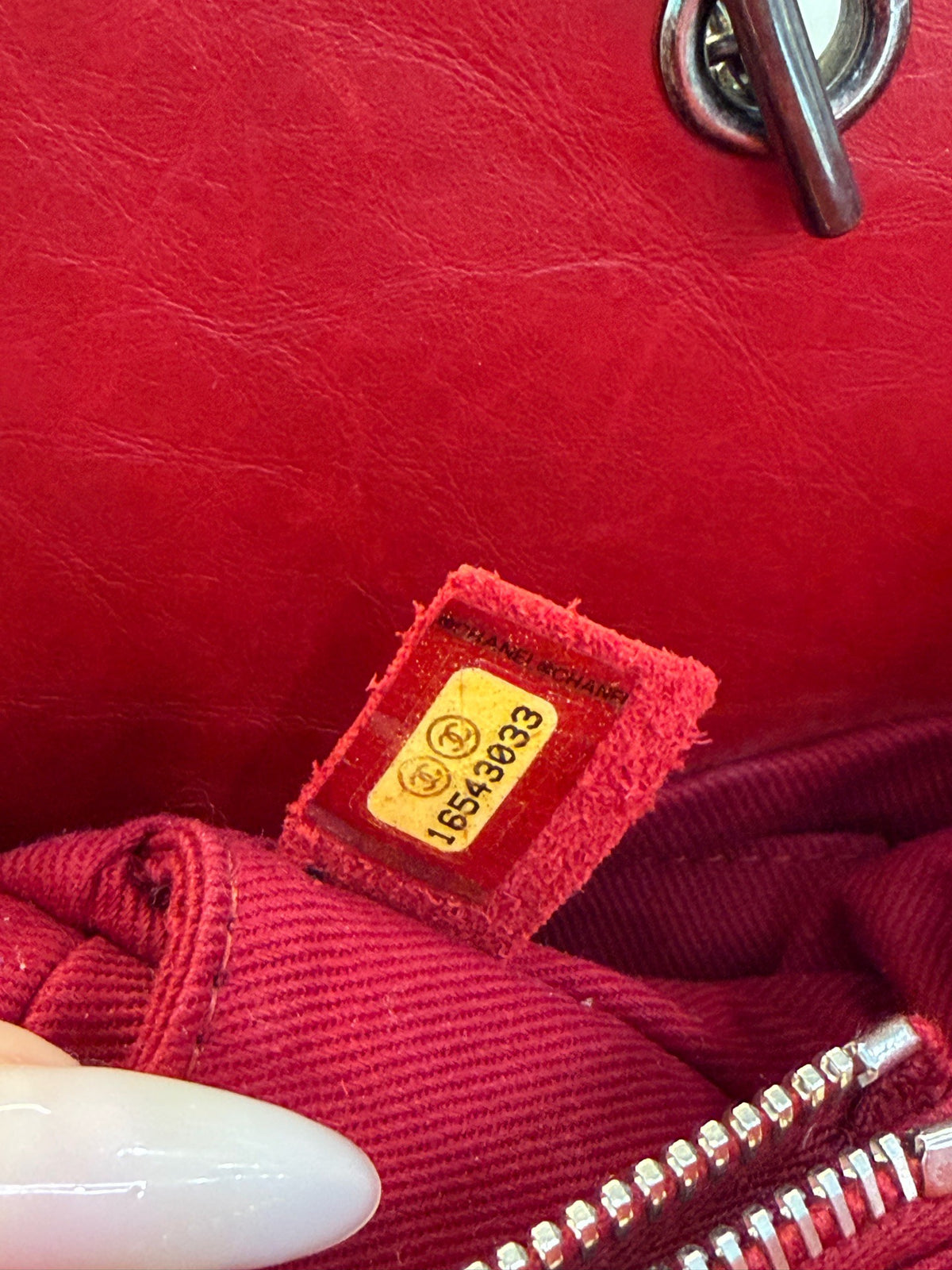 Chanel - 2.55 - Leather - Red - (medium)