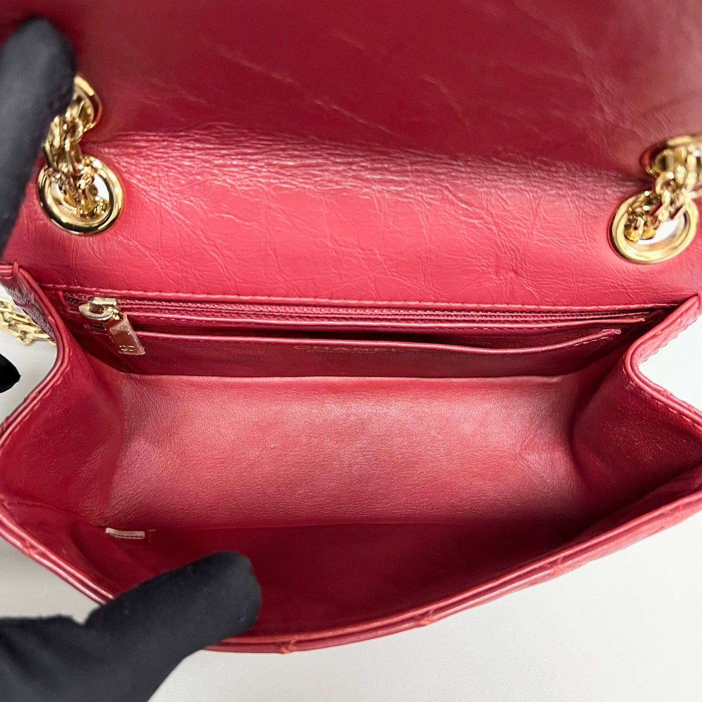 Chanel - 2.55 - Leather - Red - (mini)