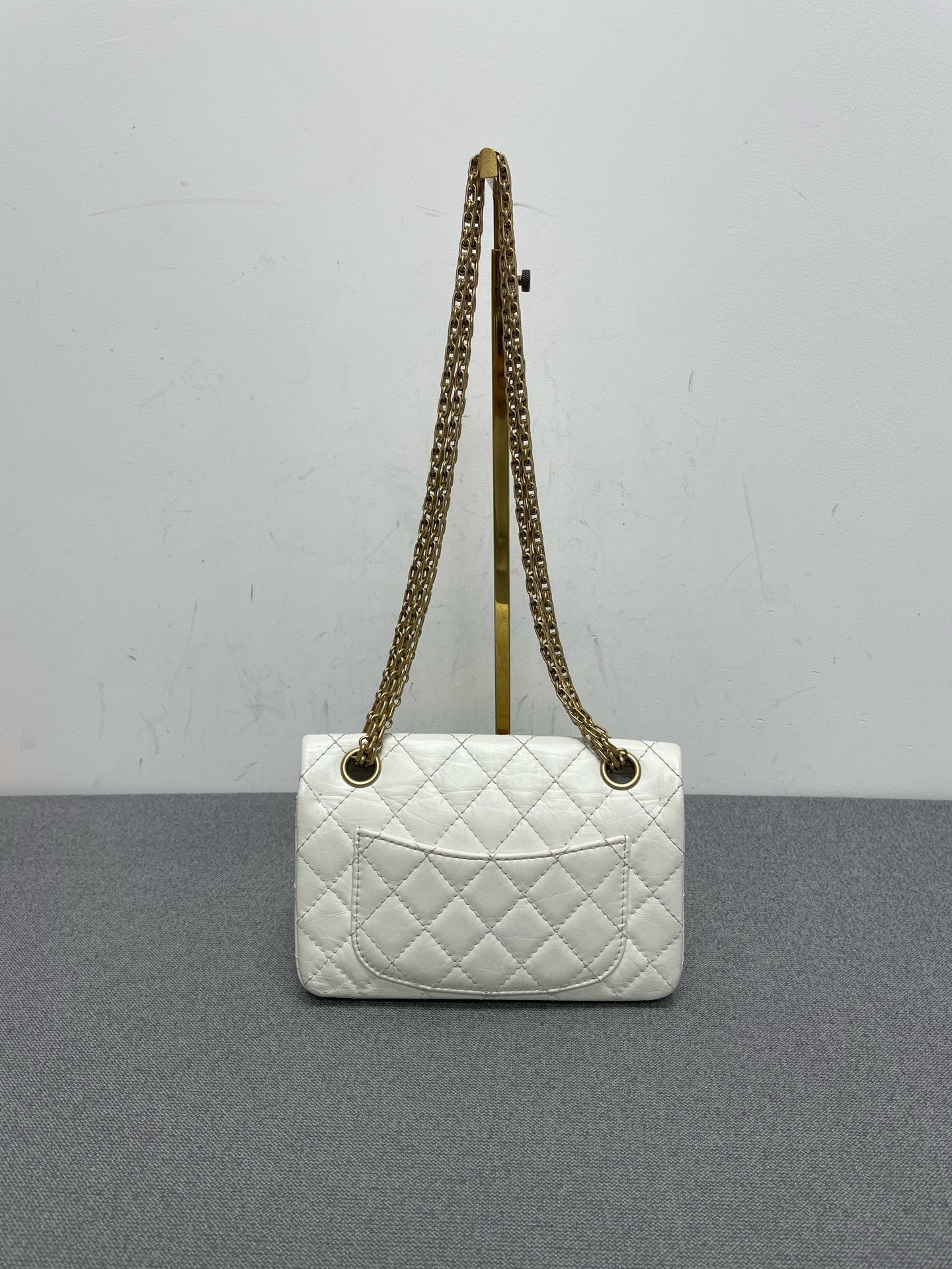 Chanel - 2.55 - Leather - White - (mini)