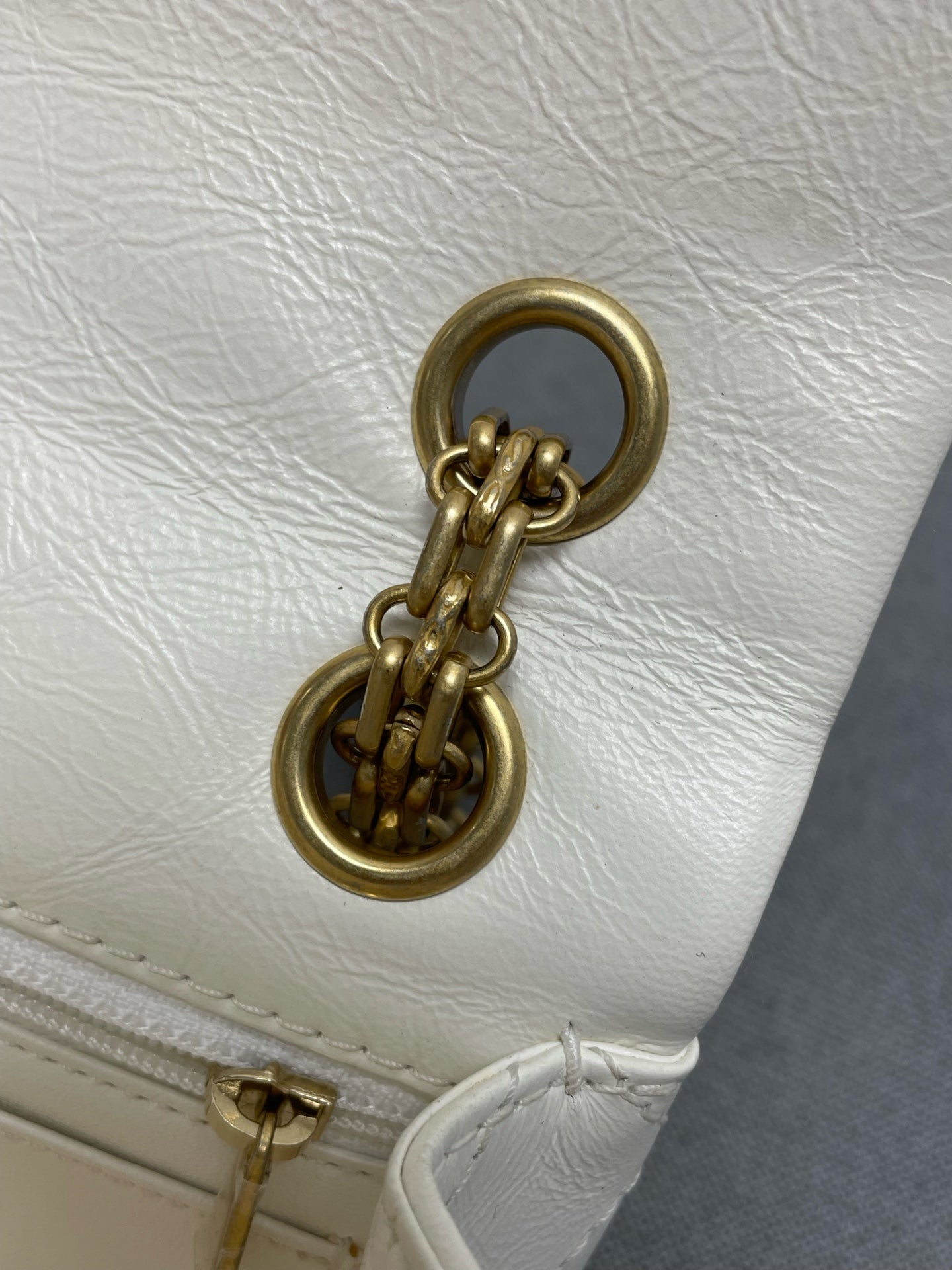 Chanel - 2.55 - Leather - White - (mini)