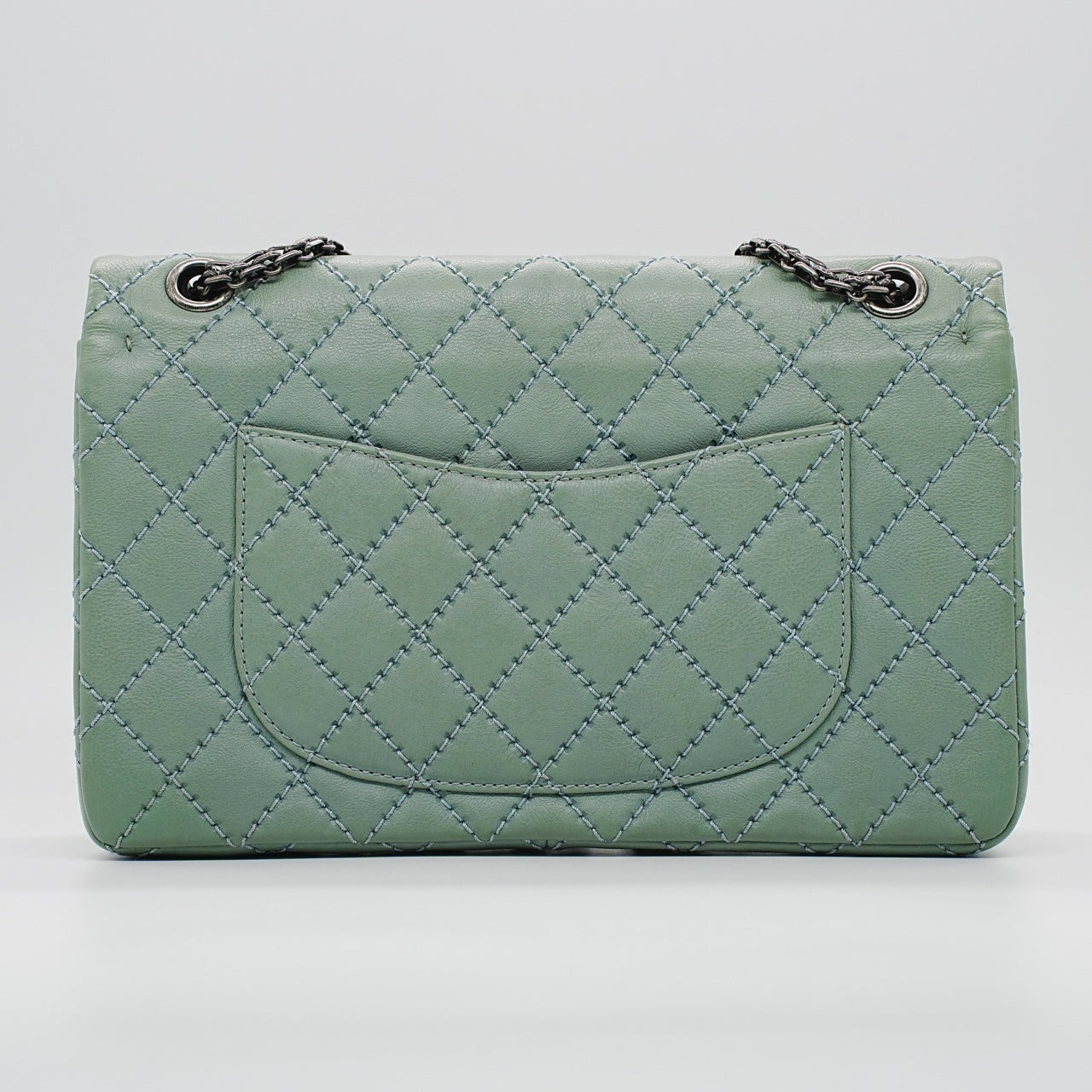 Chanel - 2.55 Medium - Leather - Green - (Medium)