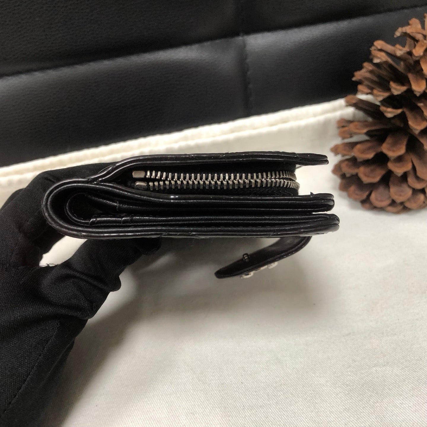 Chanel - 2.55 - Patent leather - Black - (Other)