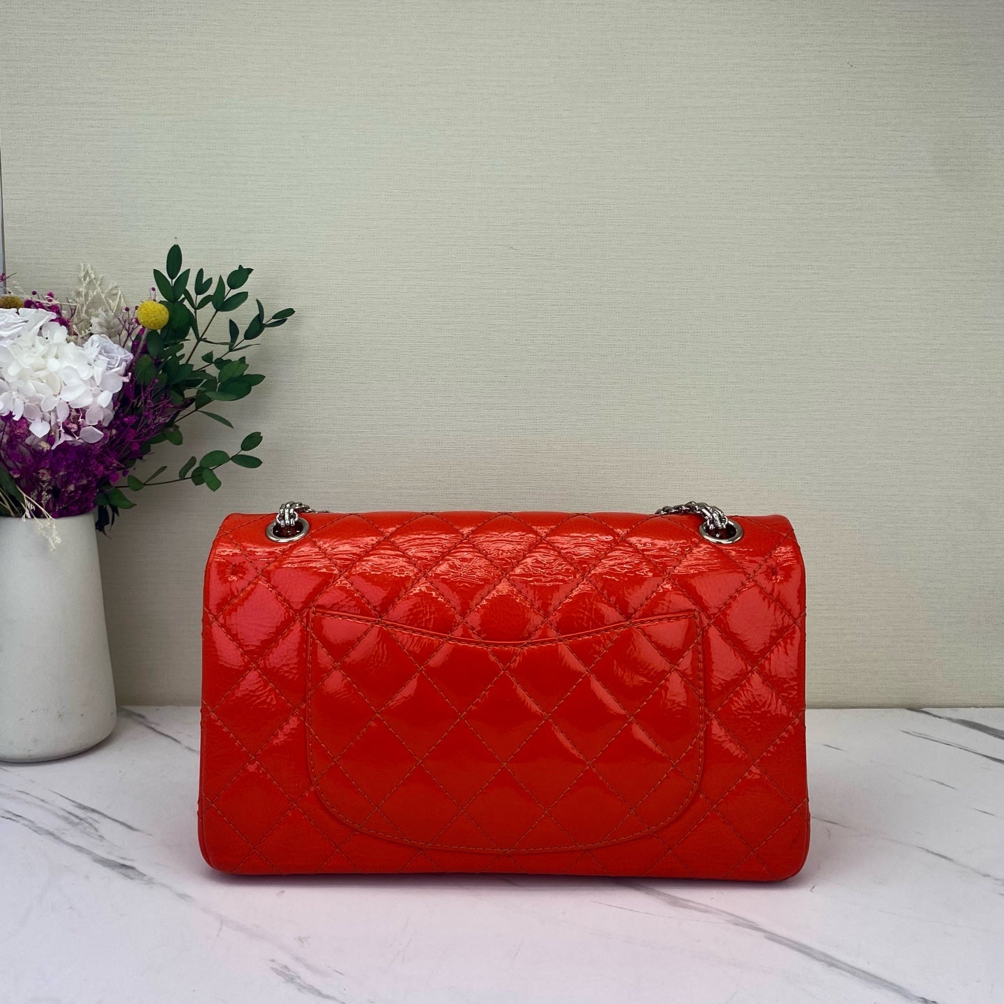 Chanel - 2.55 Reissue - Patent leather - Red - (small)