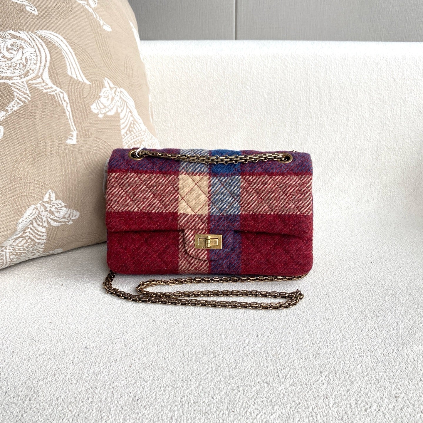 Chanel - 2.55 Reissue - Tweed - Multicolour - (Small)