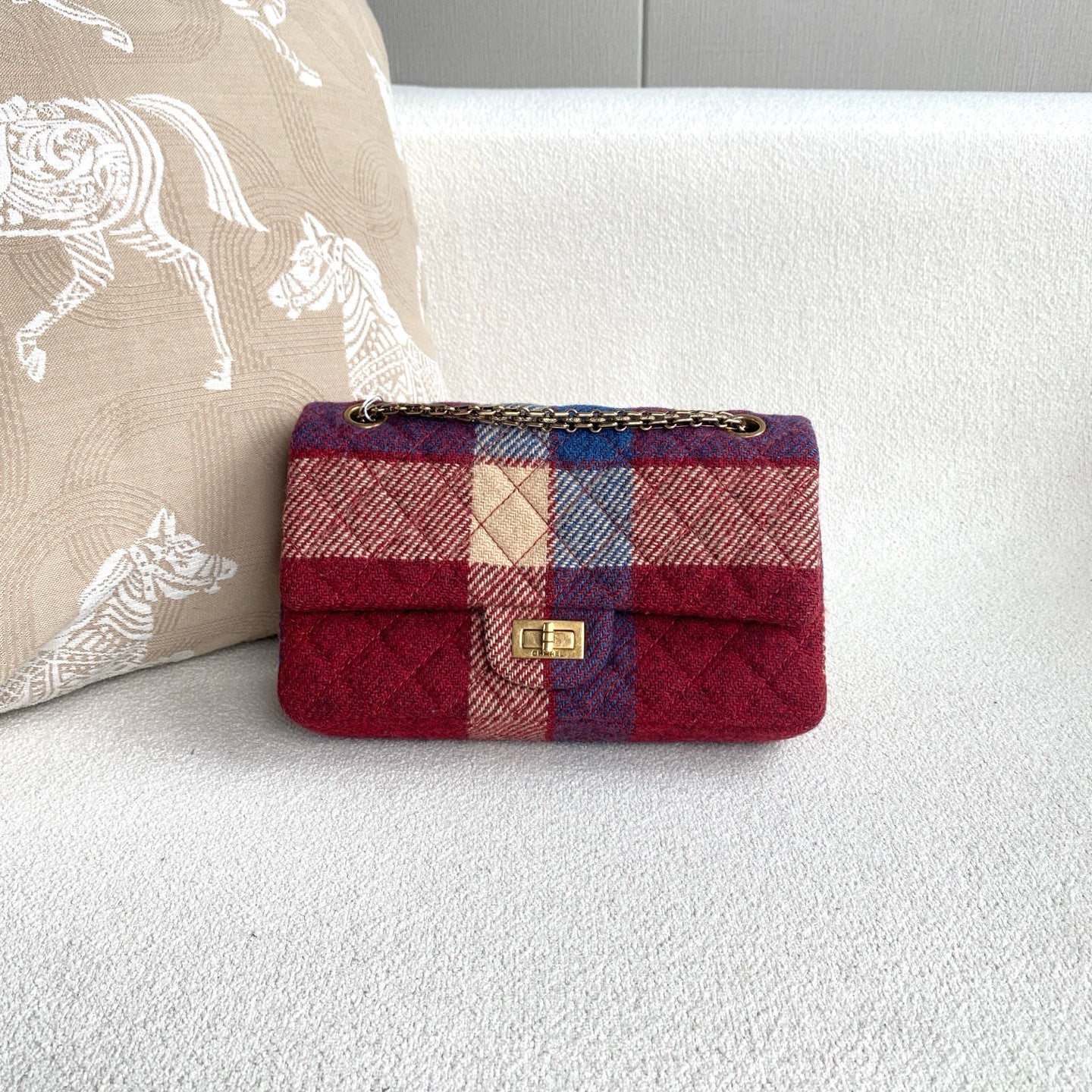 Chanel - 2.55 Reissue - Tweed - Multicolour - (Small)