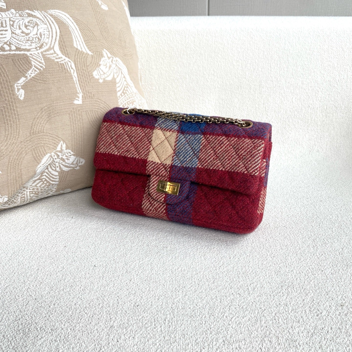 Chanel - 2.55 Reissue - Tweed - Multicolour - (Small)