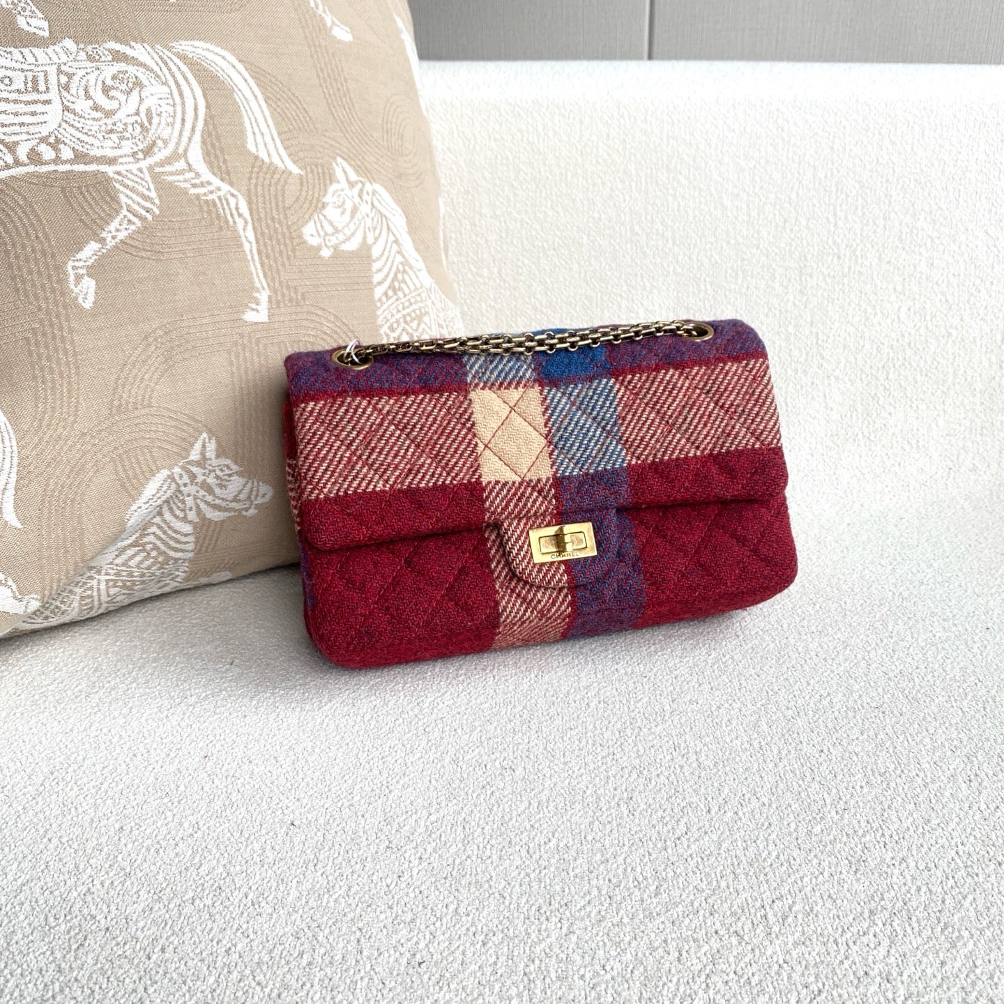 Chanel - 2.55 Reissue - Tweed - Multicolour - (Small)