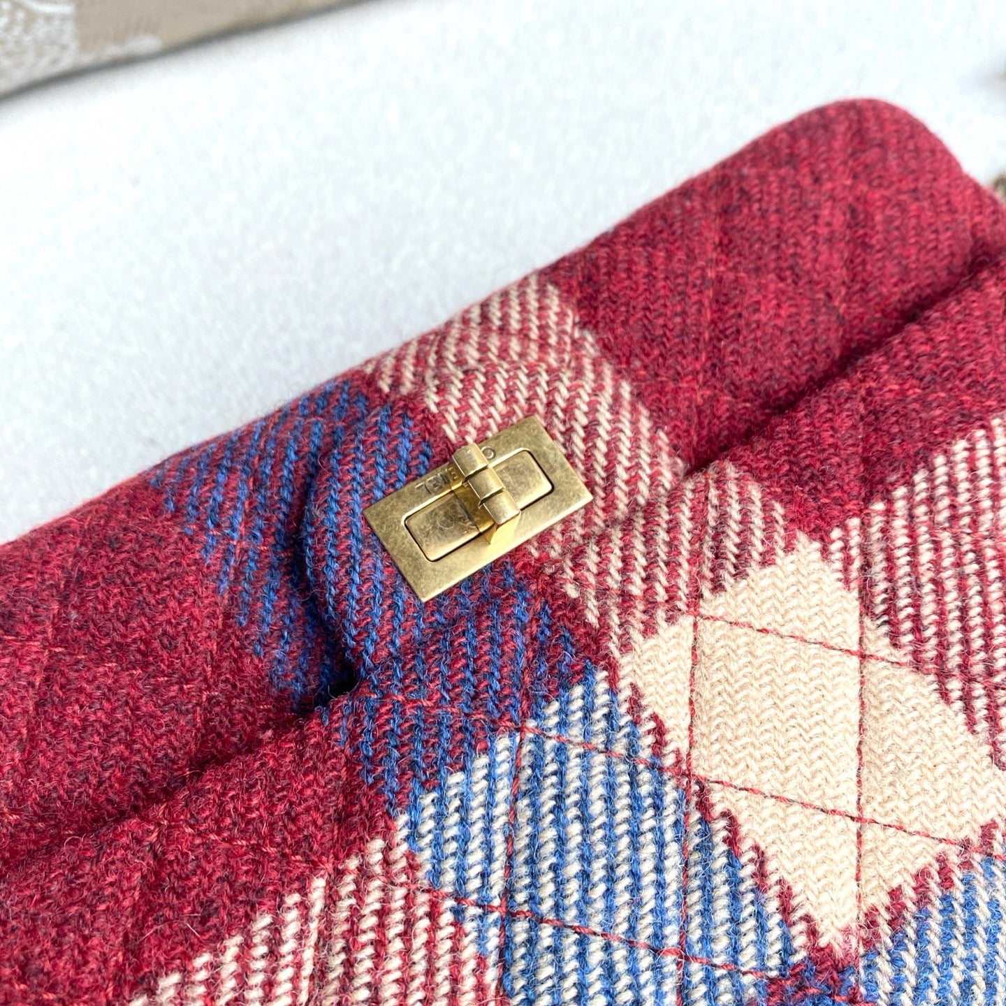 Chanel - 2.55 Reissue - Tweed - Multicolour - (Small)