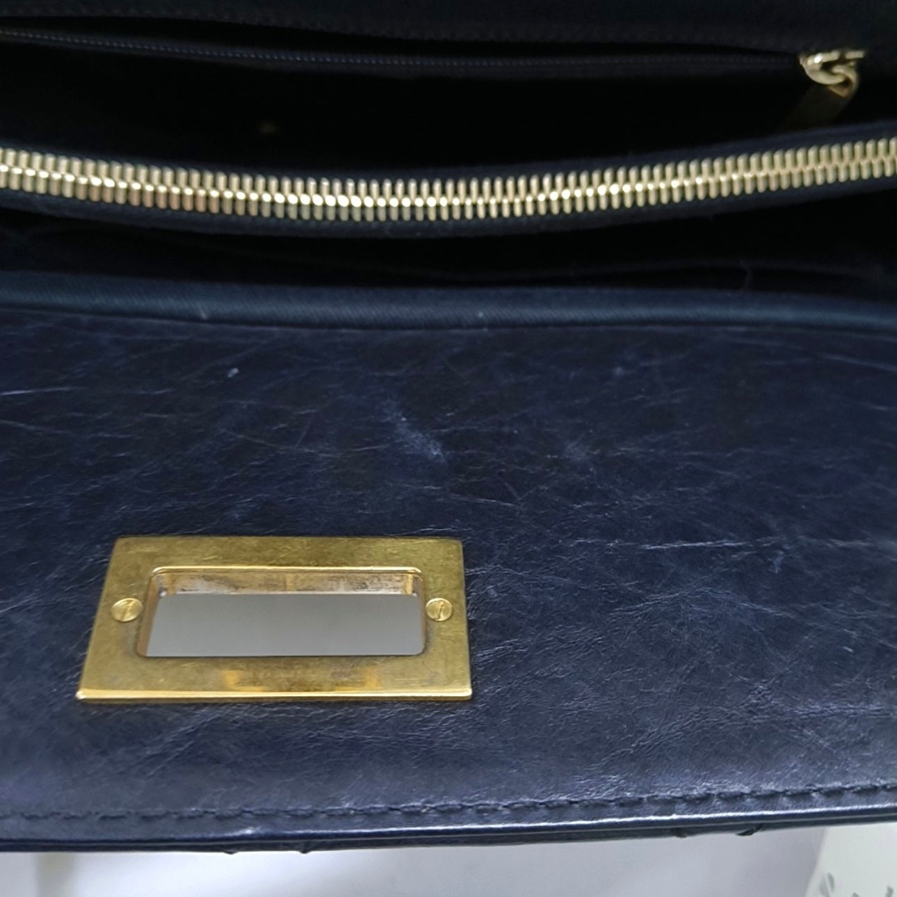 Chanel - 2.55 Series Chain Tote Bag - Calfskin leather - Black - (medium)