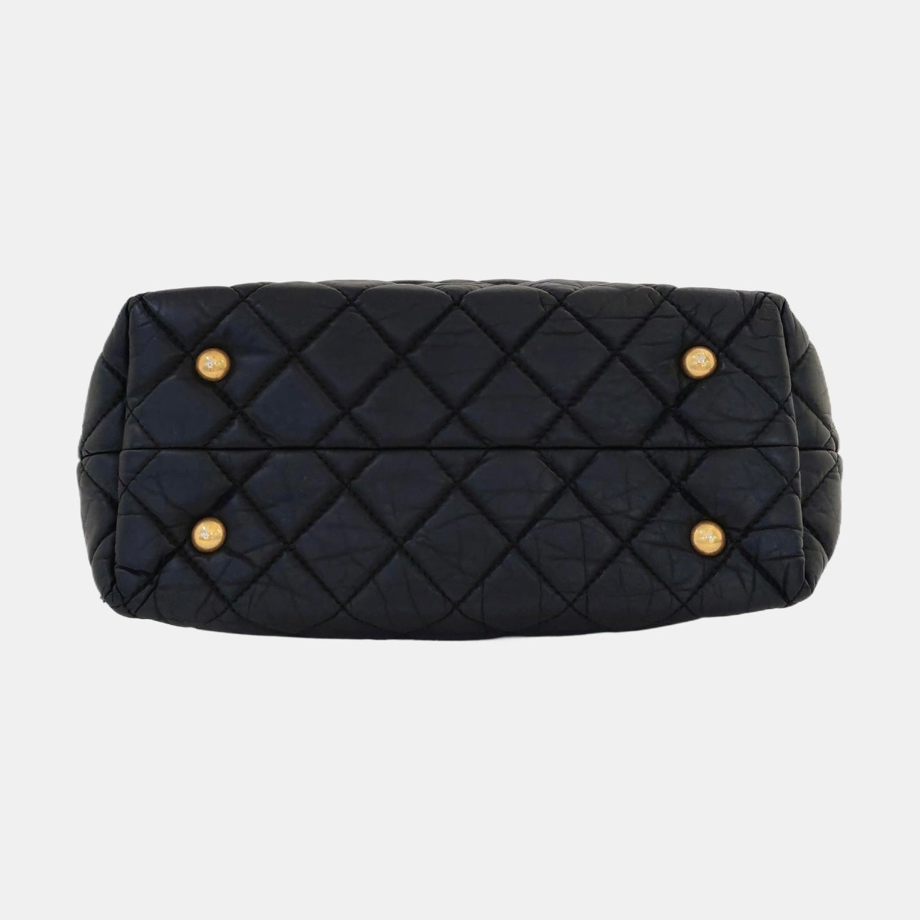 Chanel - 2.55 Series Chain Tote Bag - Calfskin leather - Black - (medium)