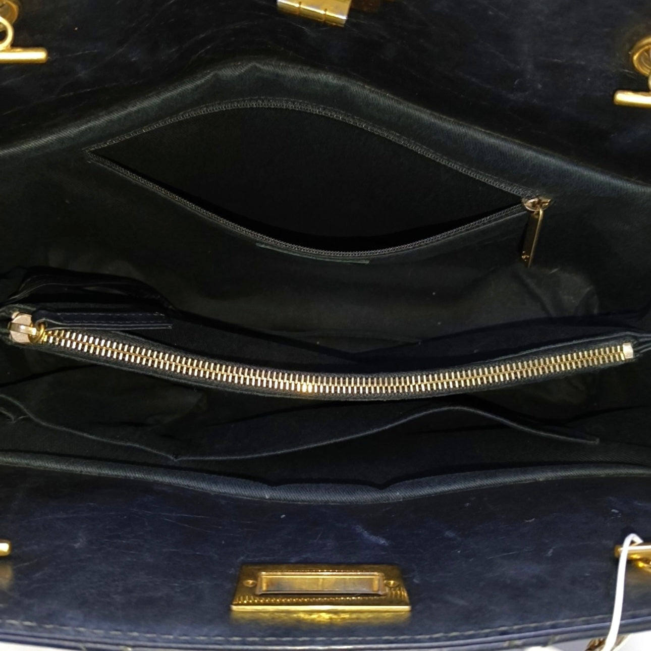 Chanel - 2.55 Series Chain Tote Bag - Calfskin leather - Black - (medium)