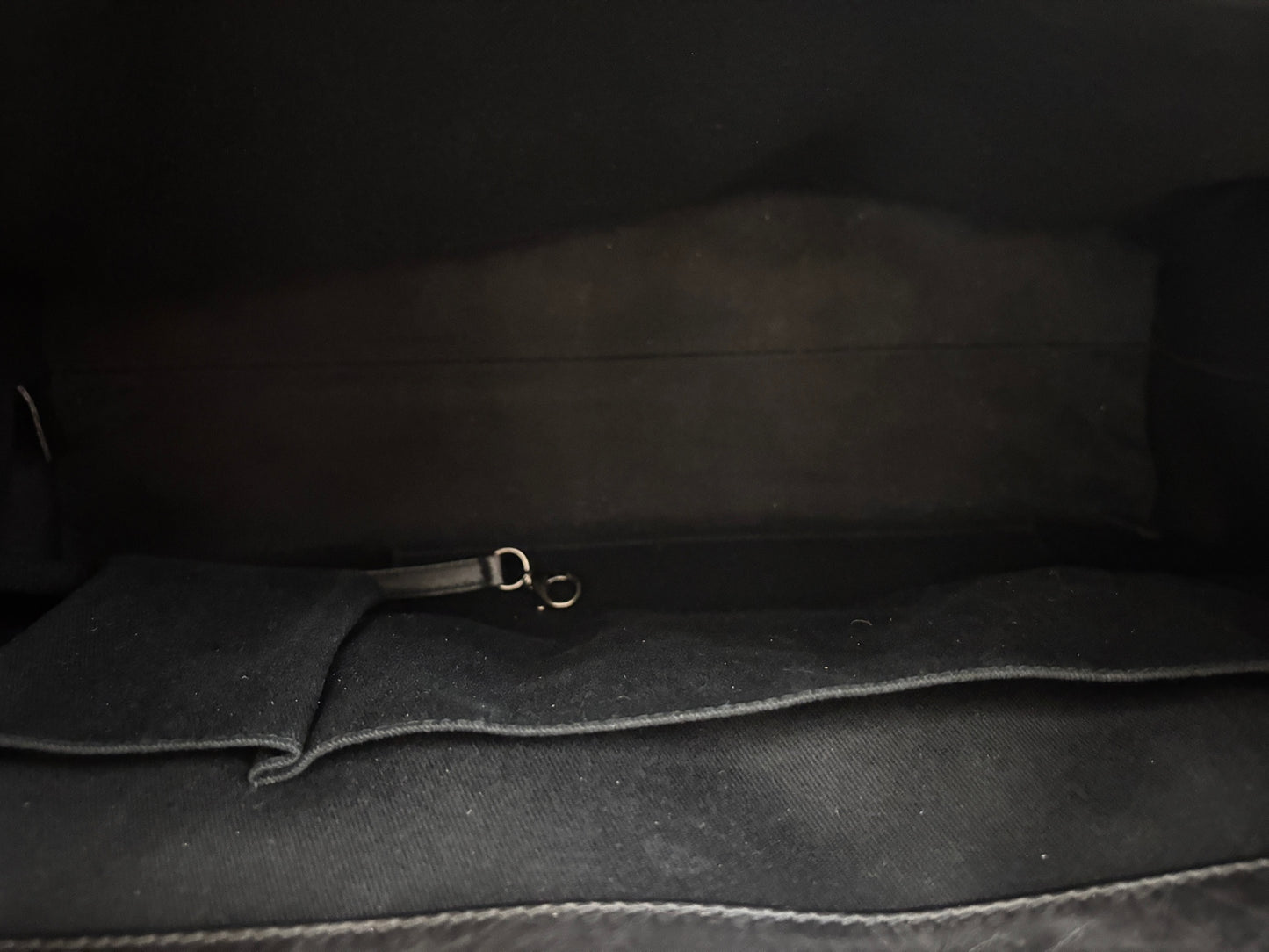 Chanel - 2.55 Series Tote - Aged calfskin leather - Black with Silver-Tone Hardware - (Large)