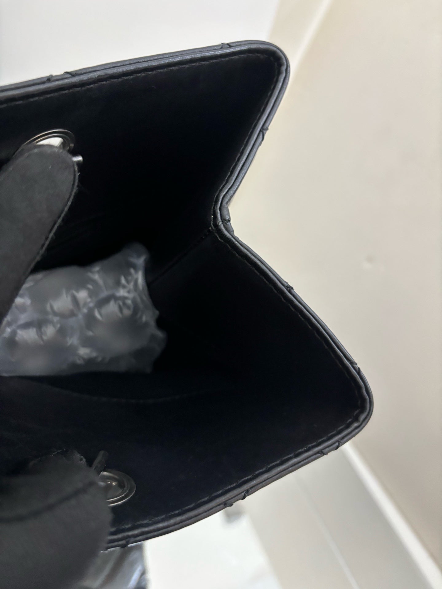 Chanel - 2.55 Series Tote - Aged calfskin leather - Black with Silver-Tone Hardware - (Large)