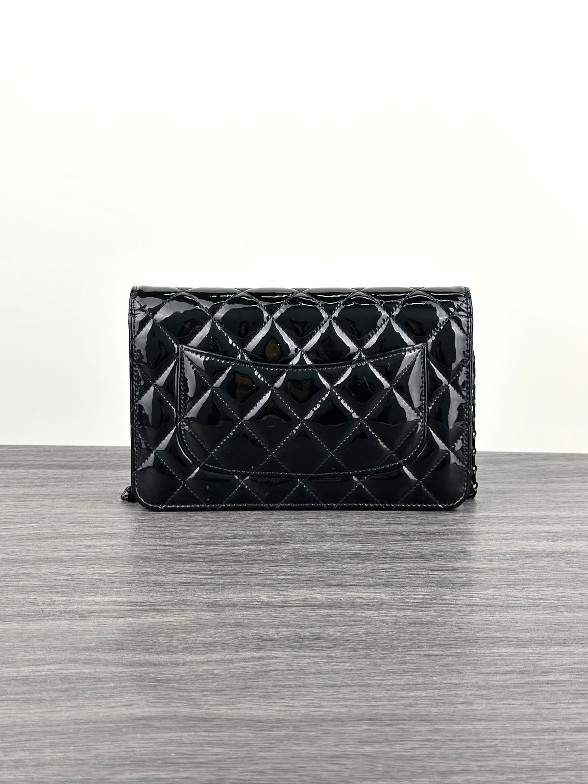 Chanel - 2.55 So Black WOC - Patent leather - Black - (small)