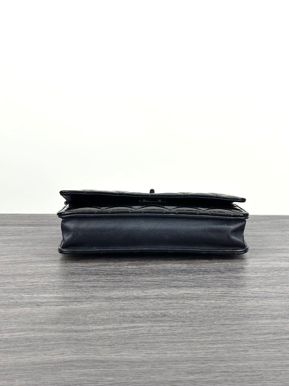 Chanel - 2.55 So Black WOC - Patent leather - Black - (small)