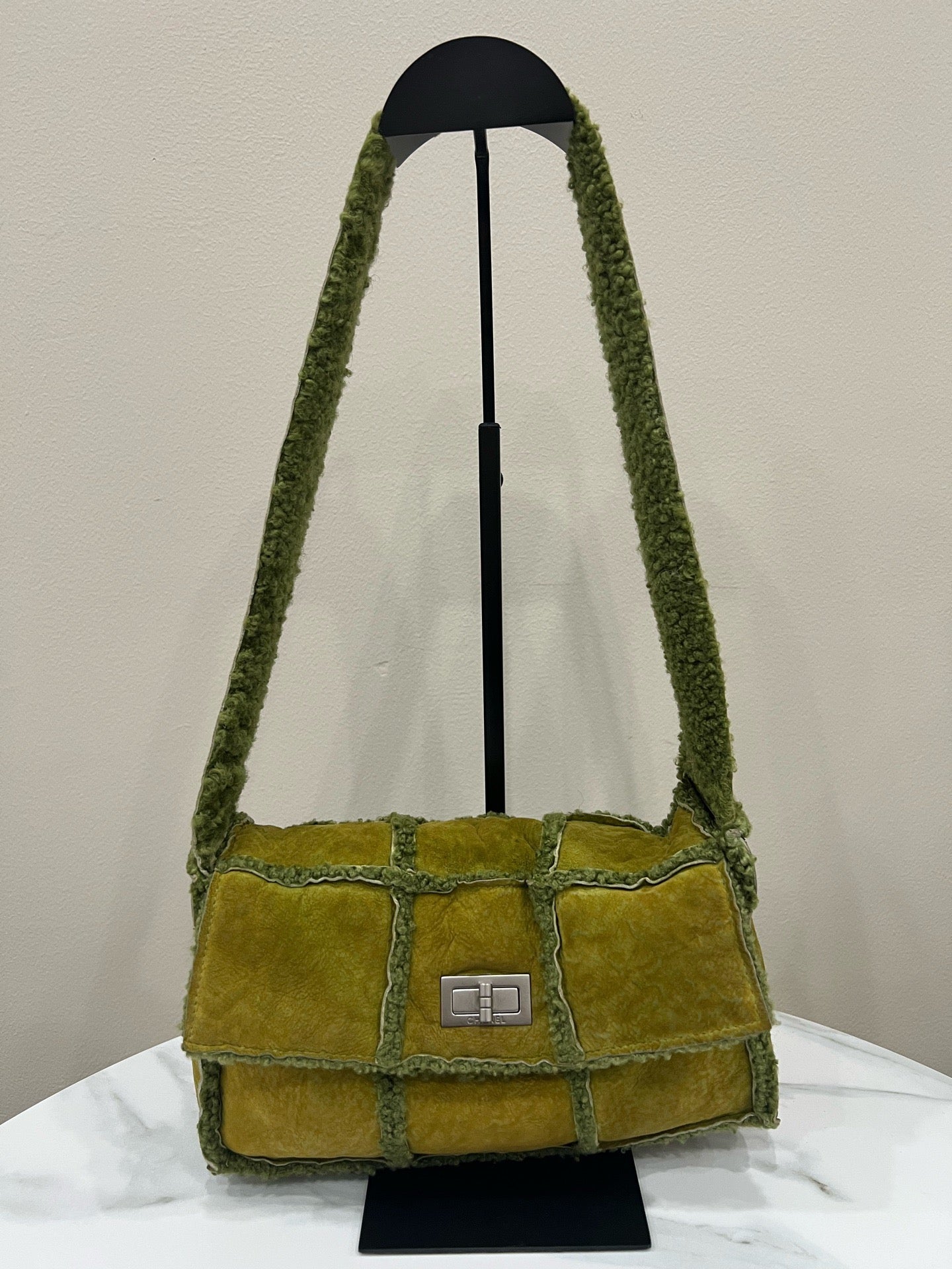 Chanel - 2.55 - Suede - Green - (medium)