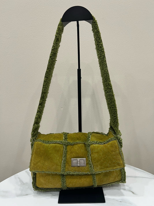 Chanel - 2.55 - Suede - Green - (medium)