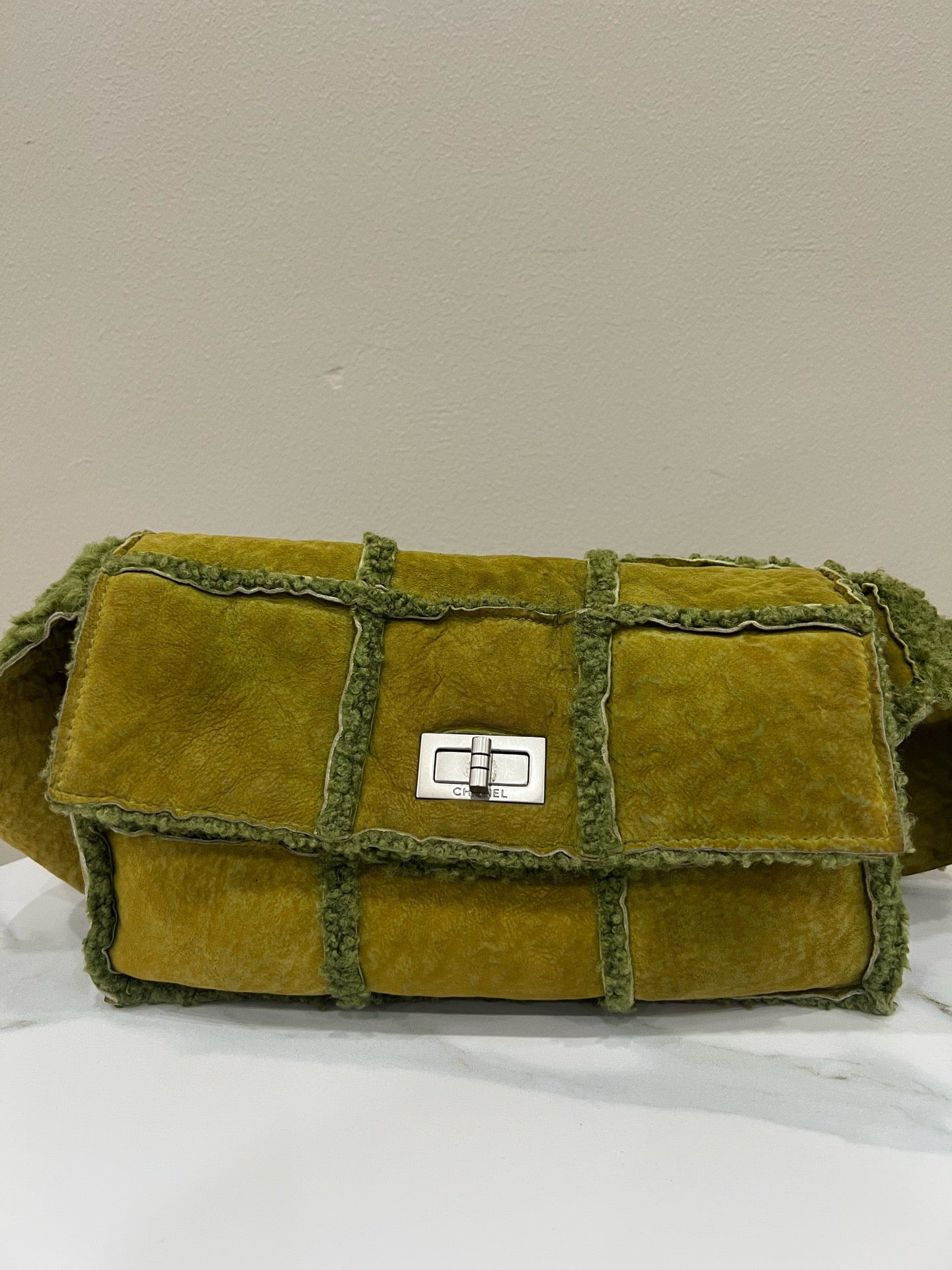 Chanel - 2.55 - Suede - Green - (medium)