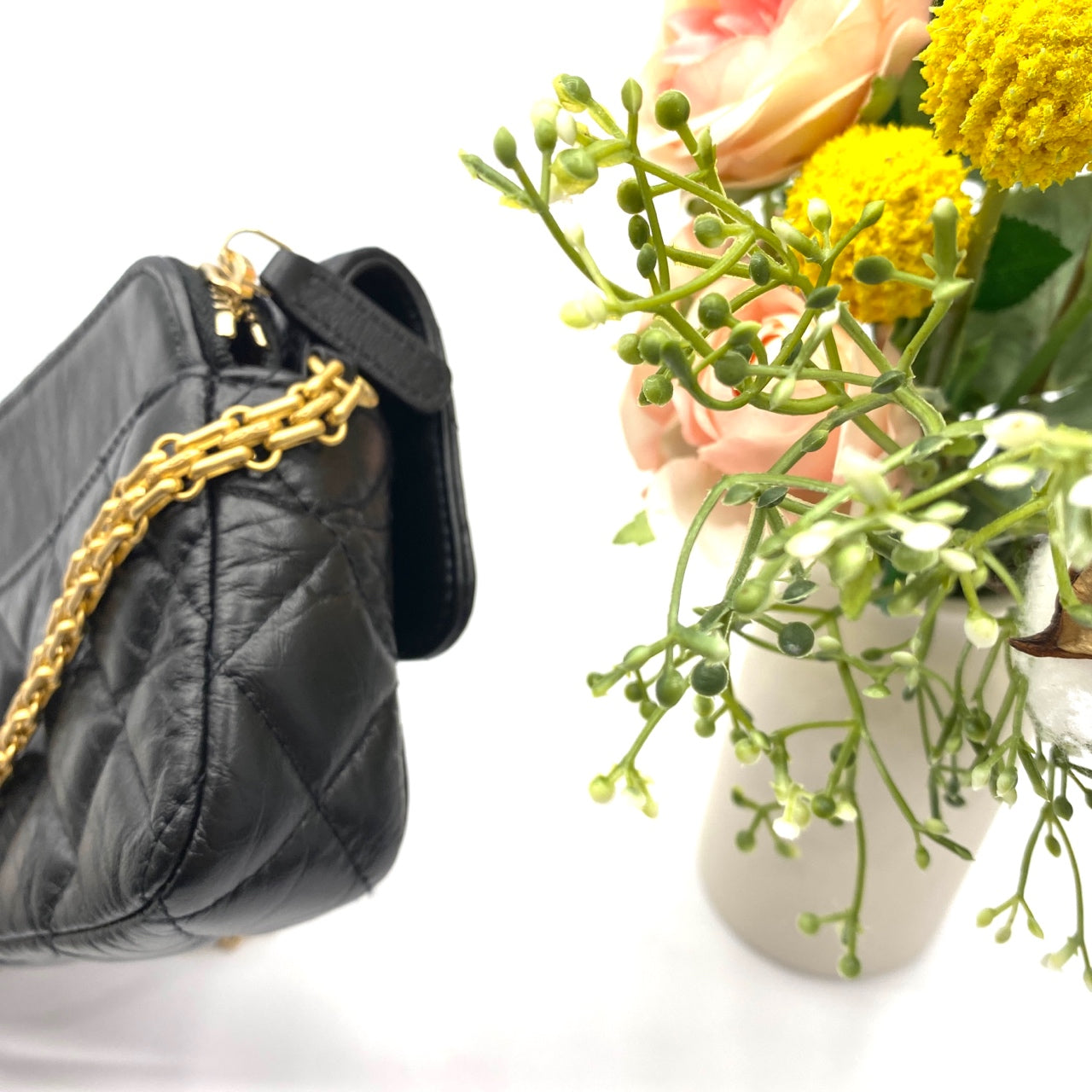 Chanel - 2.55 WOC - Leather - Black