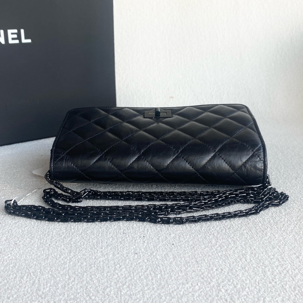 Chanel - 2.55 WOC - Leather - Black - (mini)