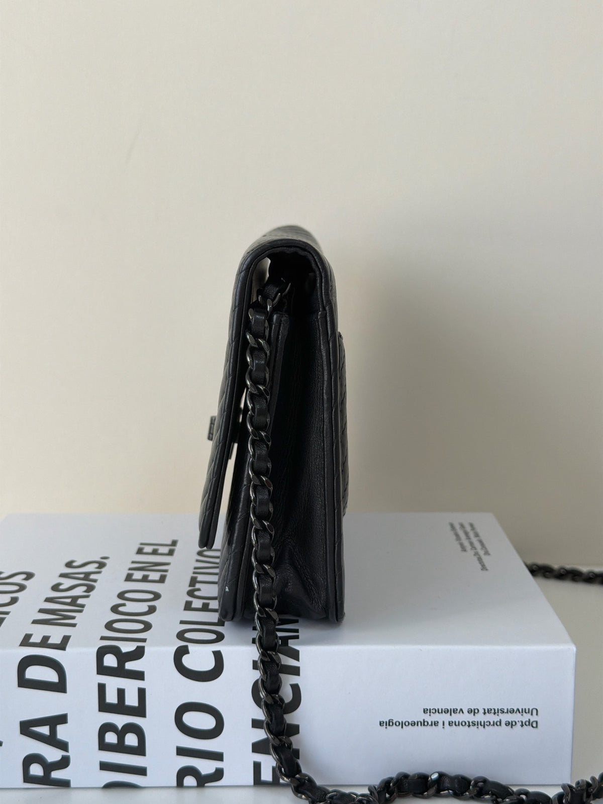 Chanel - 2.55 WOC - Leather - Black - (small)