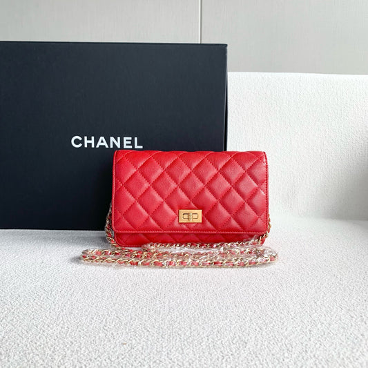 Chanel - 2.55 WOC - Leather - Red - (mini)
