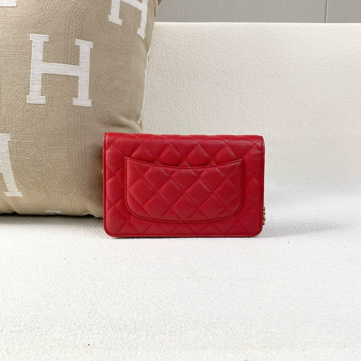 Chanel - 2.55 WOC - Leather - Red - (mini)