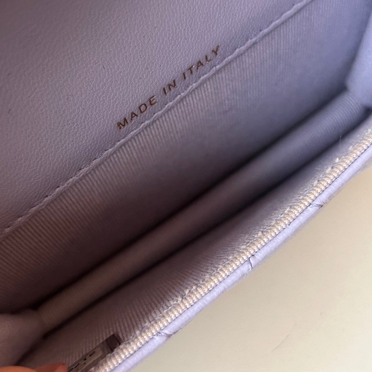 Chanel - 21K Small Handle Bag - Leather - Purple - (mini)
