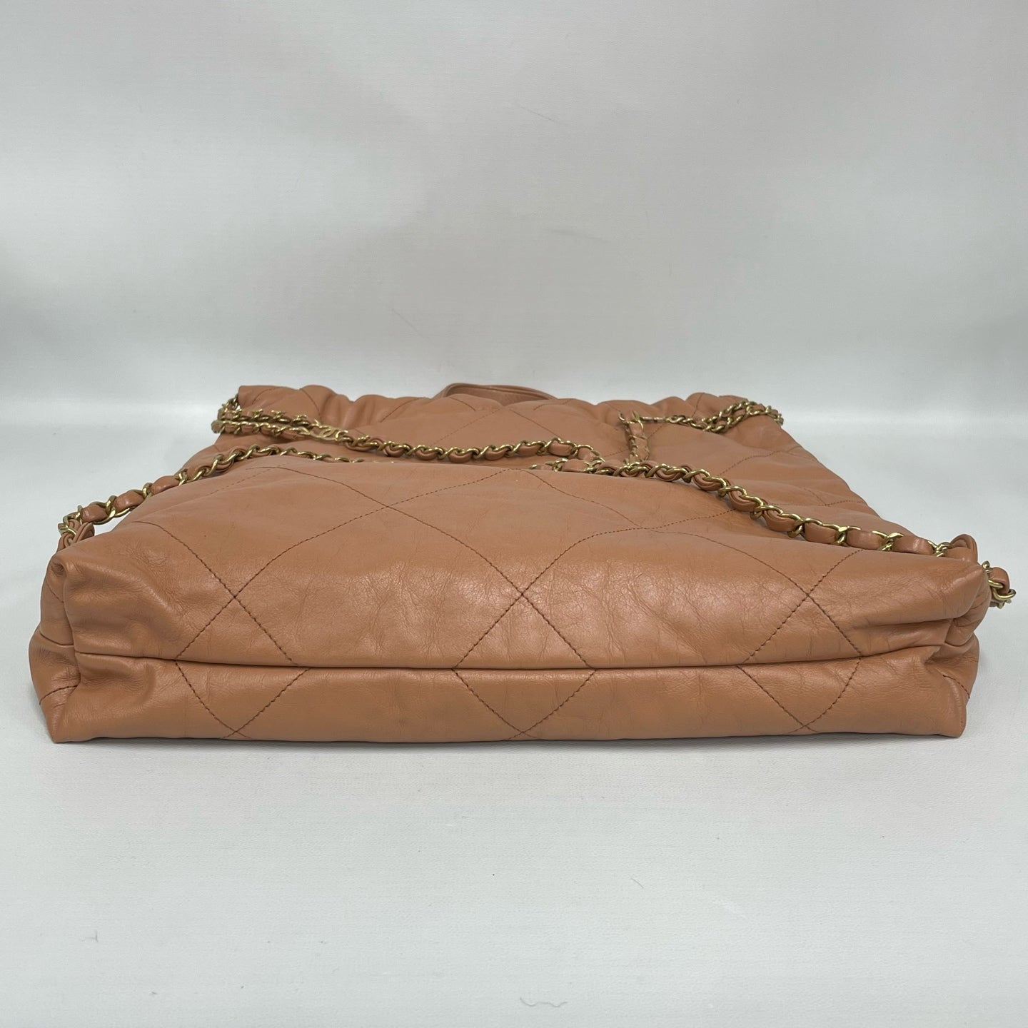 Chanel - 22 bag Backpack - Leather - Brown - (Large)
