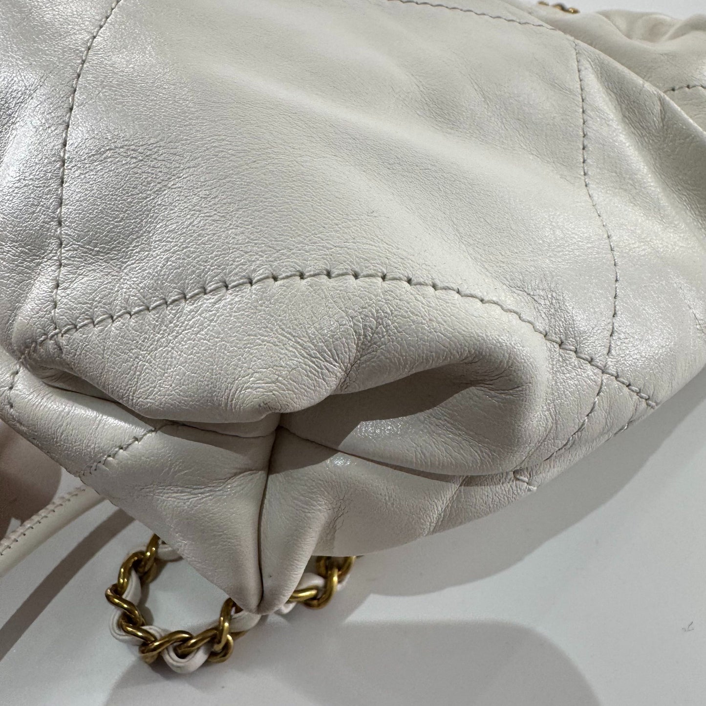 Chanel - 22 Bag Mini - Calfskin leather - White - (mini)