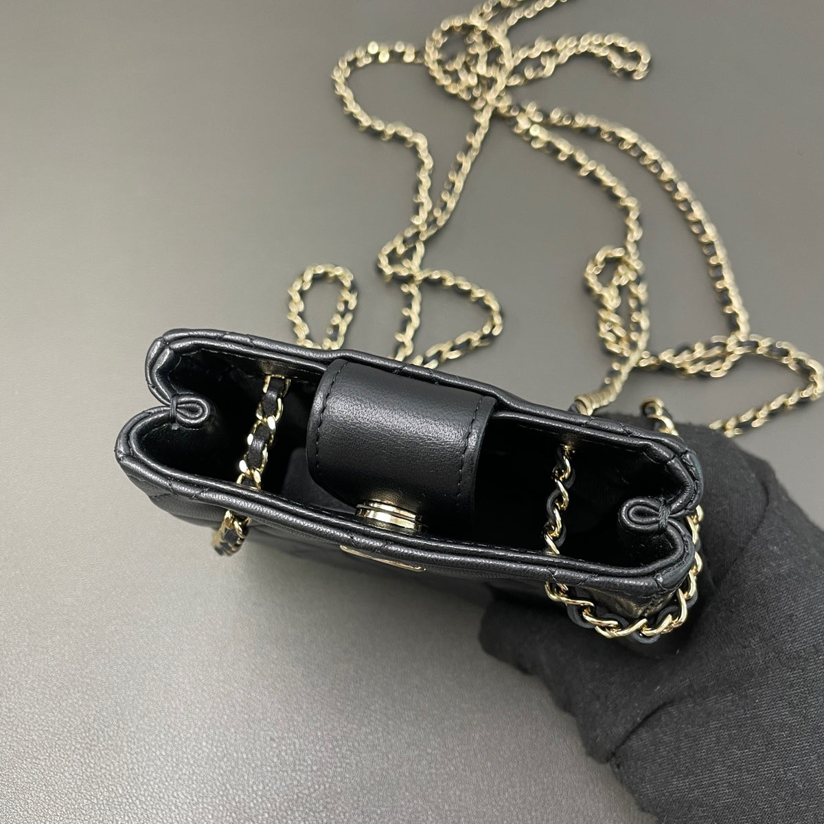 Chanel - 31 Mini - Leather - Black - (mini)