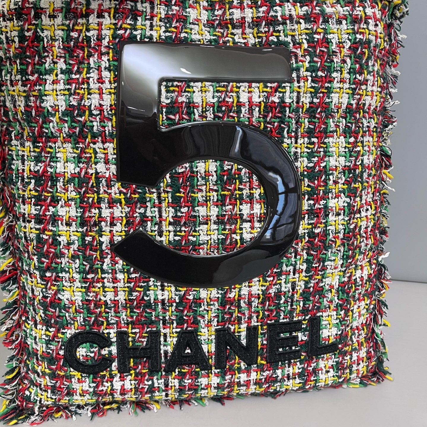 Chanel - 5 Tote Bag - Tweed - Multicolour - (Other)