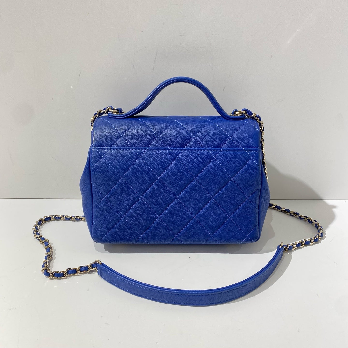 Chanel - Affinity - Leather - Blue - (mini)